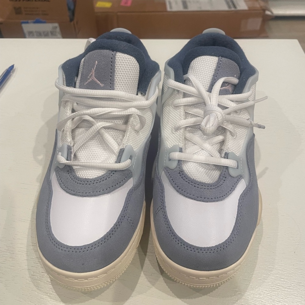Jordan Kids Sneakers - White and Gray